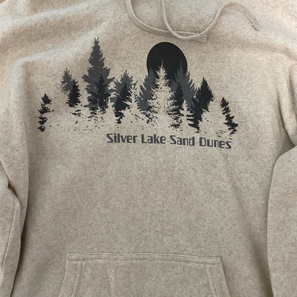 Silver Lake Sand Dunes Hoodie in Sand - Men's Pullover